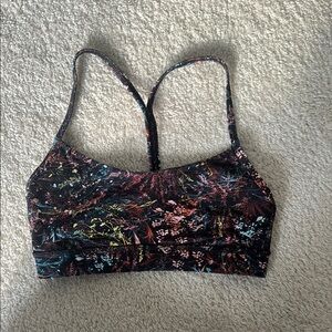 Lululemon Floral Print Women's Sports Bra (4)